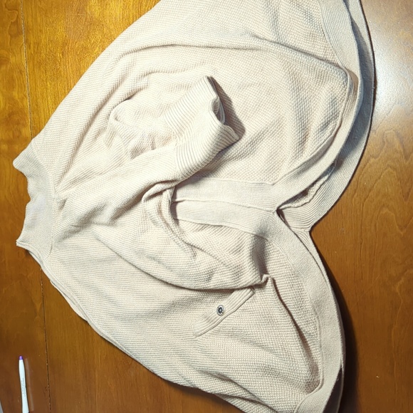 White House Black Market Modal Tan Knit Cardigan Sweater Zip Medium - Picture 16 of 17